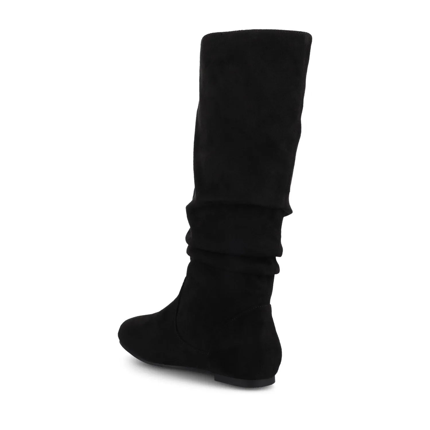 Black  Faux Suede