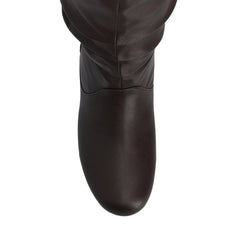 Brown Faux Suede