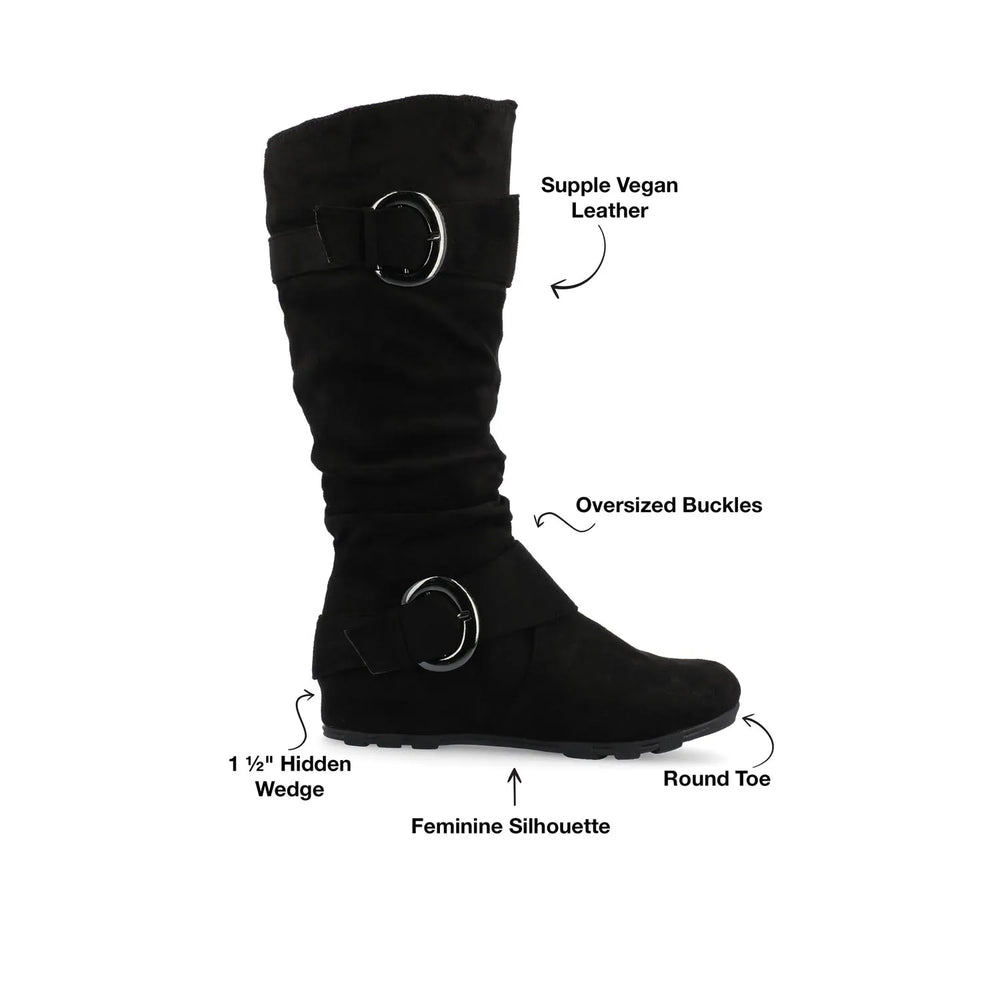 Black Faux Suede