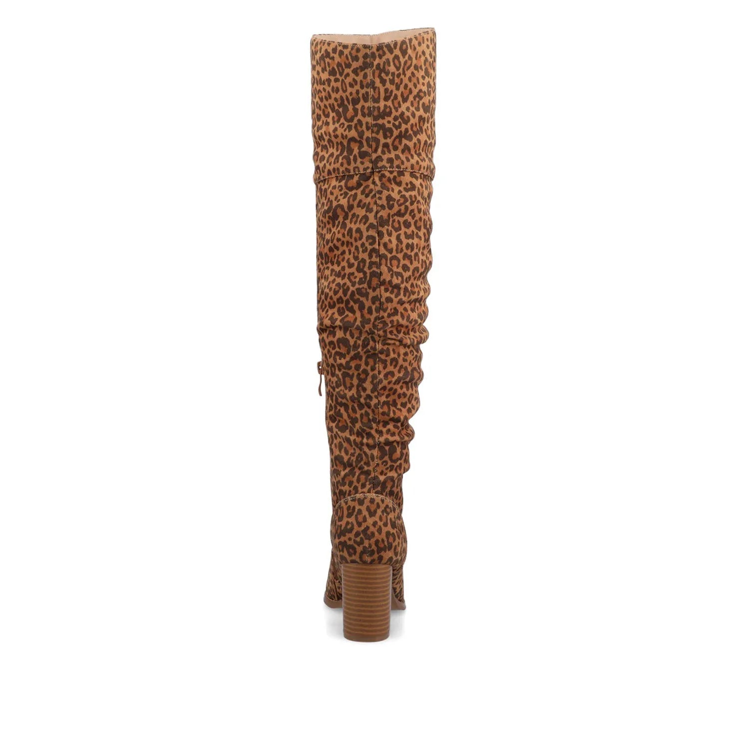 Kaison Wide Width Boots in Leopard Faux Suede