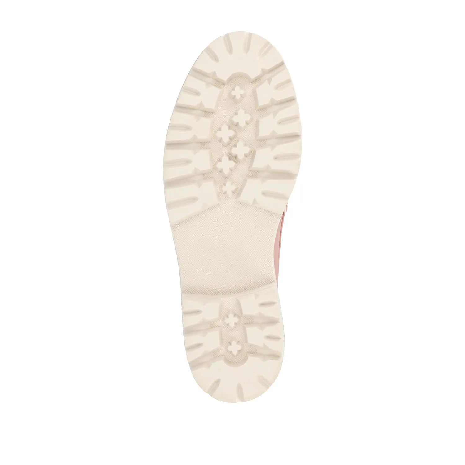 KENLY LOAFER FLATS IN VEGAN LEATHER - Blush PU