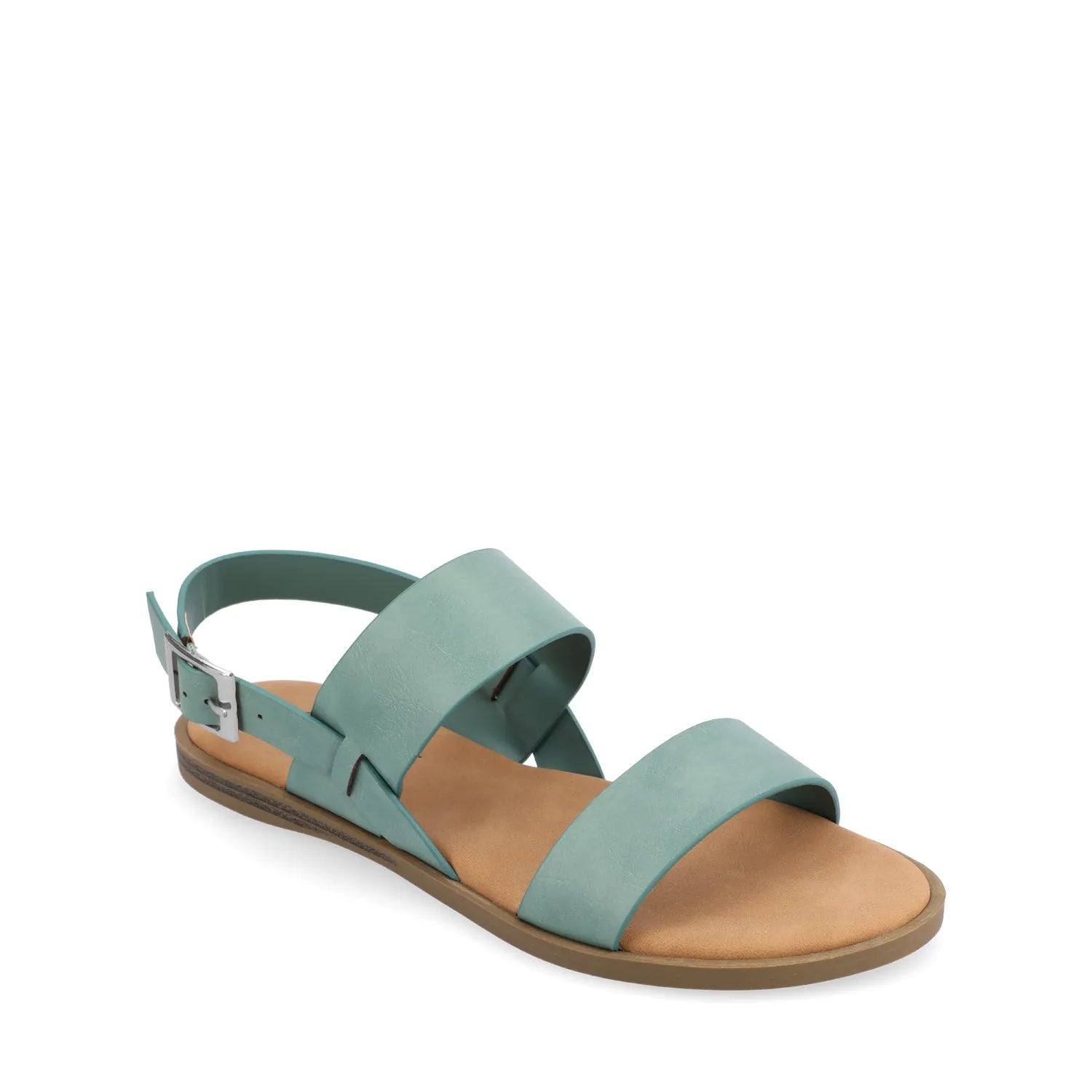 Blue Lavine Vegan Leather Sandals