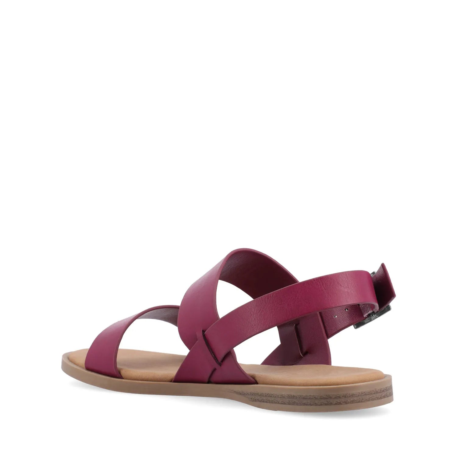 LAVINE MULTI STRAP SANDALS IN STATEMENT - Raspberry