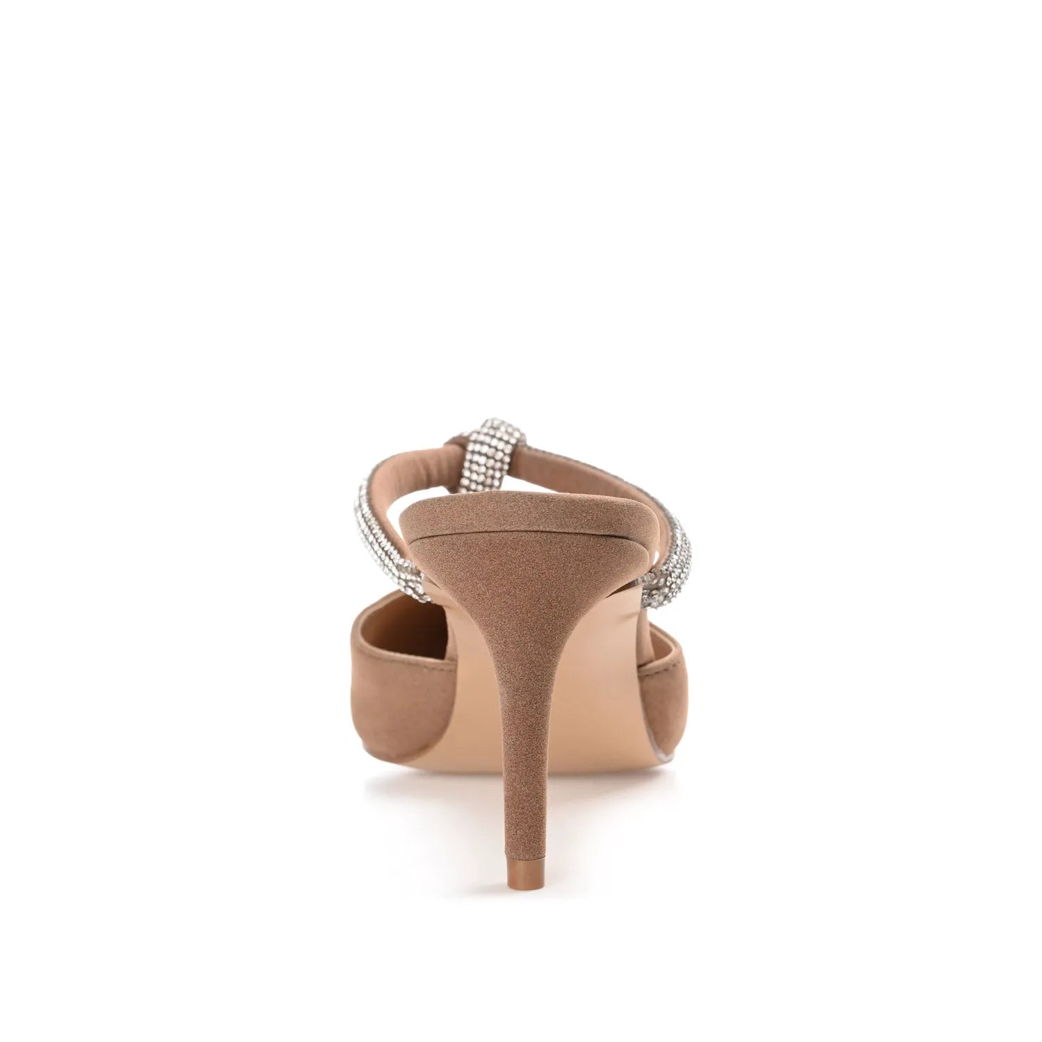 LUNNA STILETTO HEEL MULES IN WIDE - Brown
