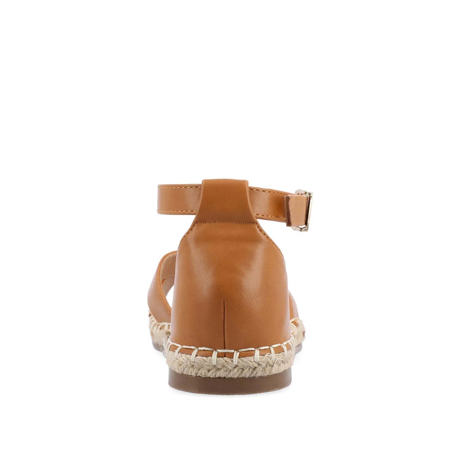 Lyddia Espadrille Sandals in Wide - Cognac