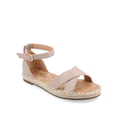 LYDDIA Espadrille Sandals in Wide - Taupe