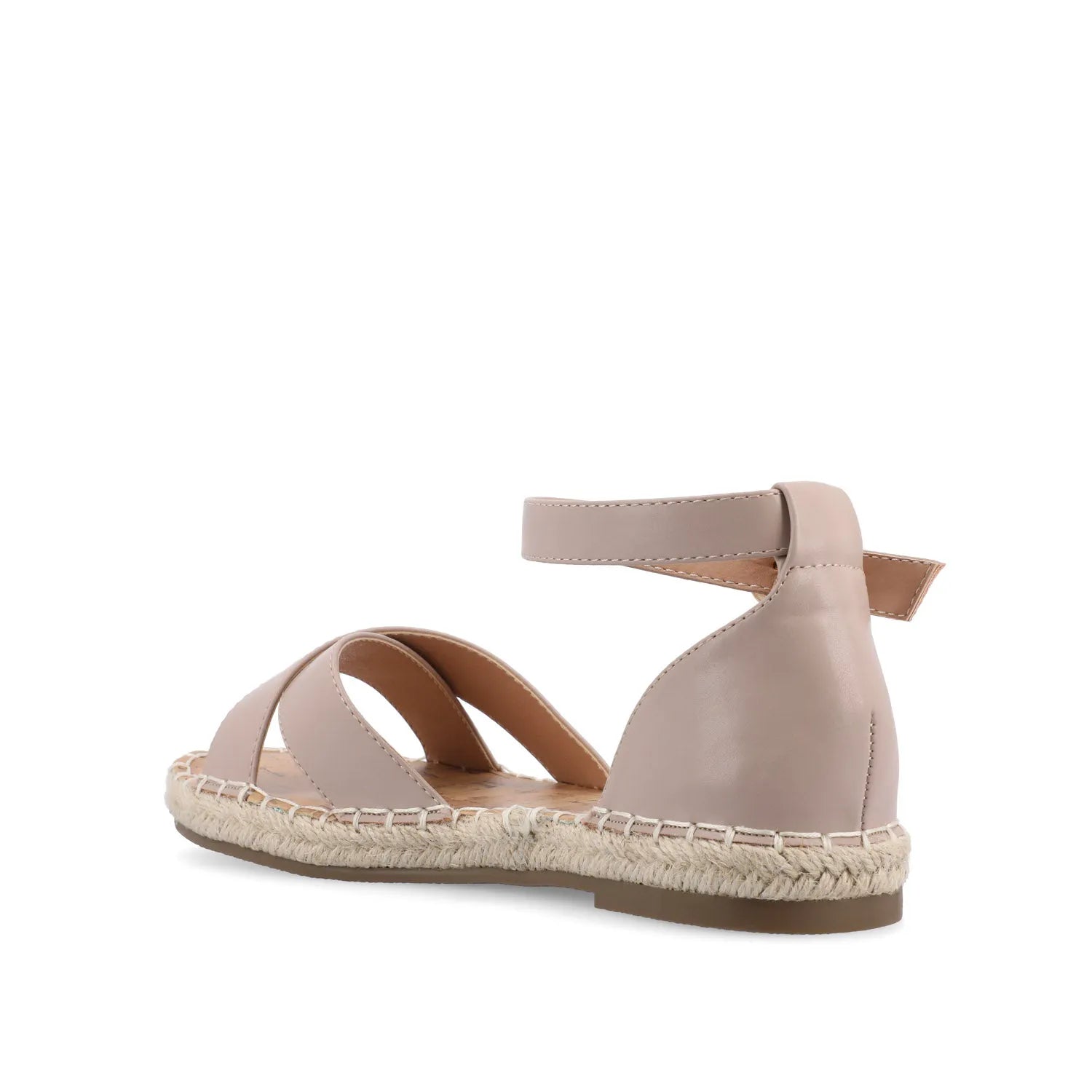 LYDDIA Espadrille Sandals in Wide - Taupe