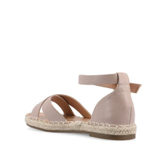 LYDDIA Espadrille Sandals in Wide - Taupe
