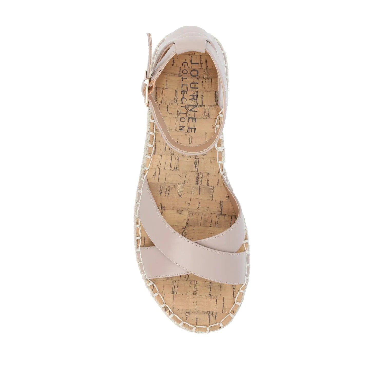 LYDDIA Espadrille Sandals in Wide - Taupe