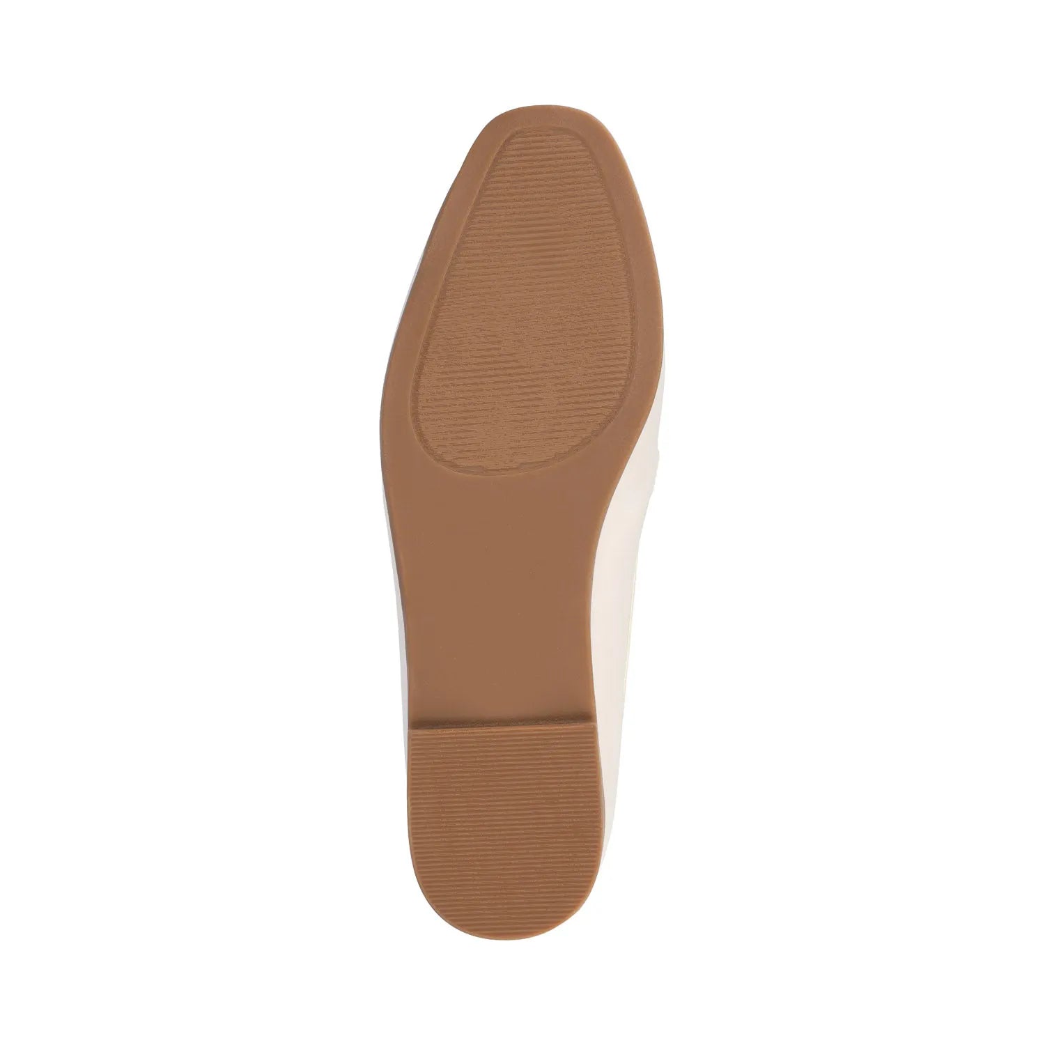 MIZZA Wide Fit Loafers in Bone