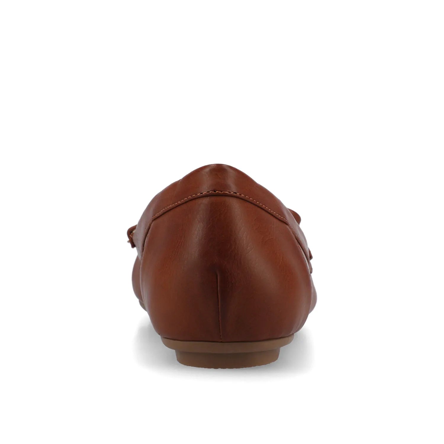 NOVELLA Wide Driving Loafer - Cognac