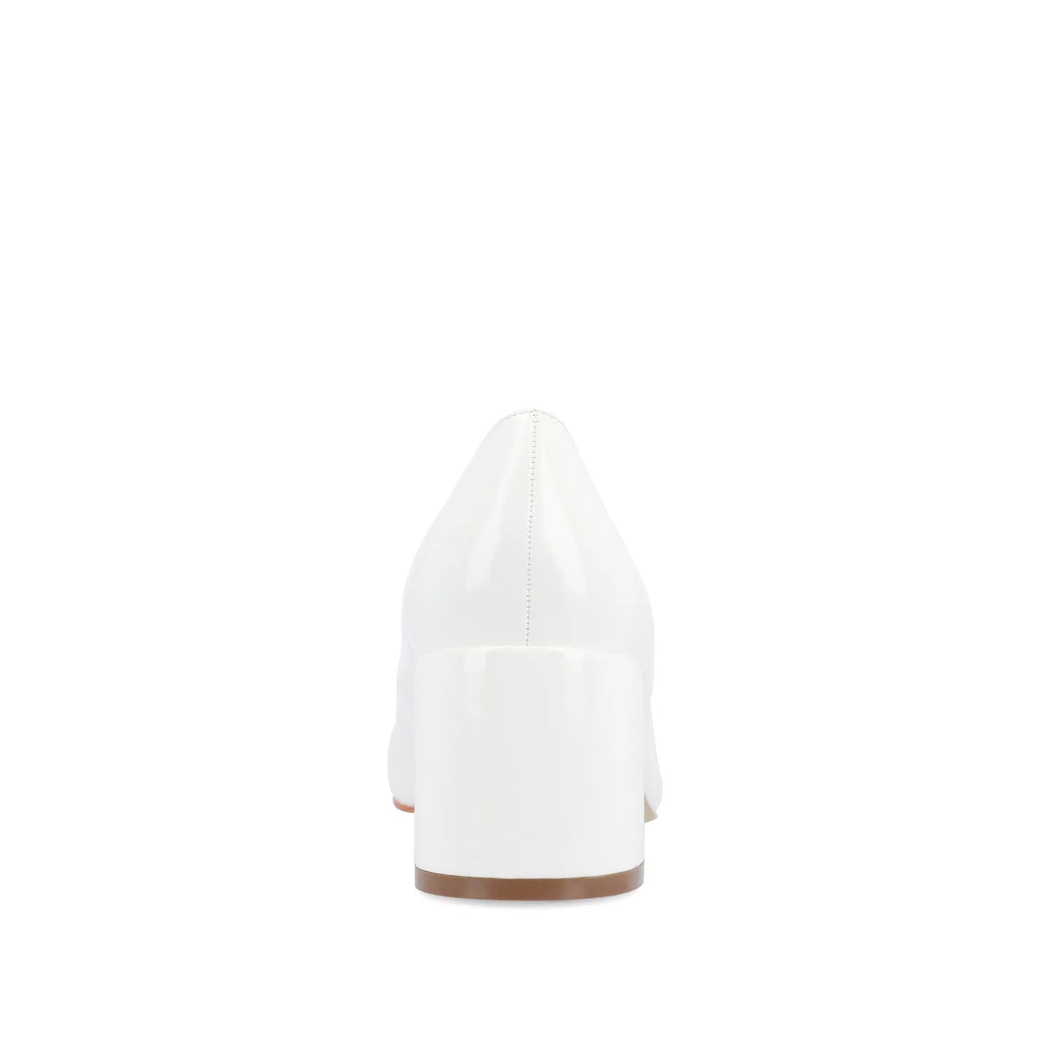 OKENNA Mary Jane Pump Heels in White