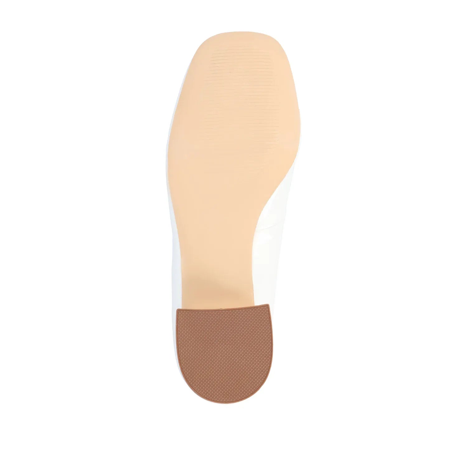 OKENNA Mary Jane Pump Heels in White