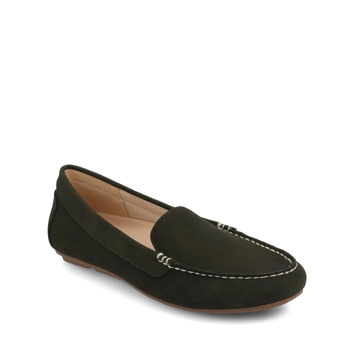 ORETA Wide Loafer in Olive