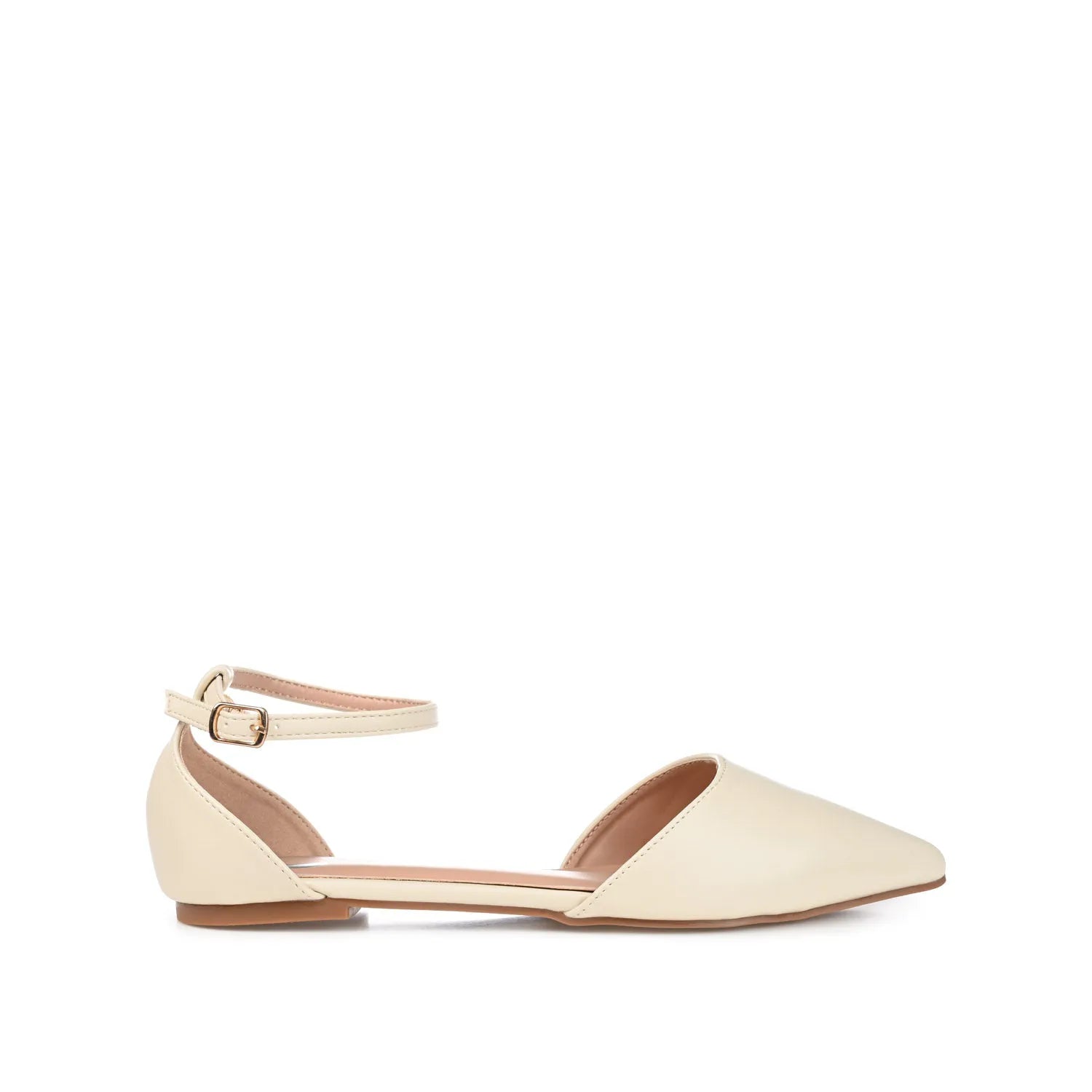 REBA D'ORSAY FLATS IN WIDE - Bone