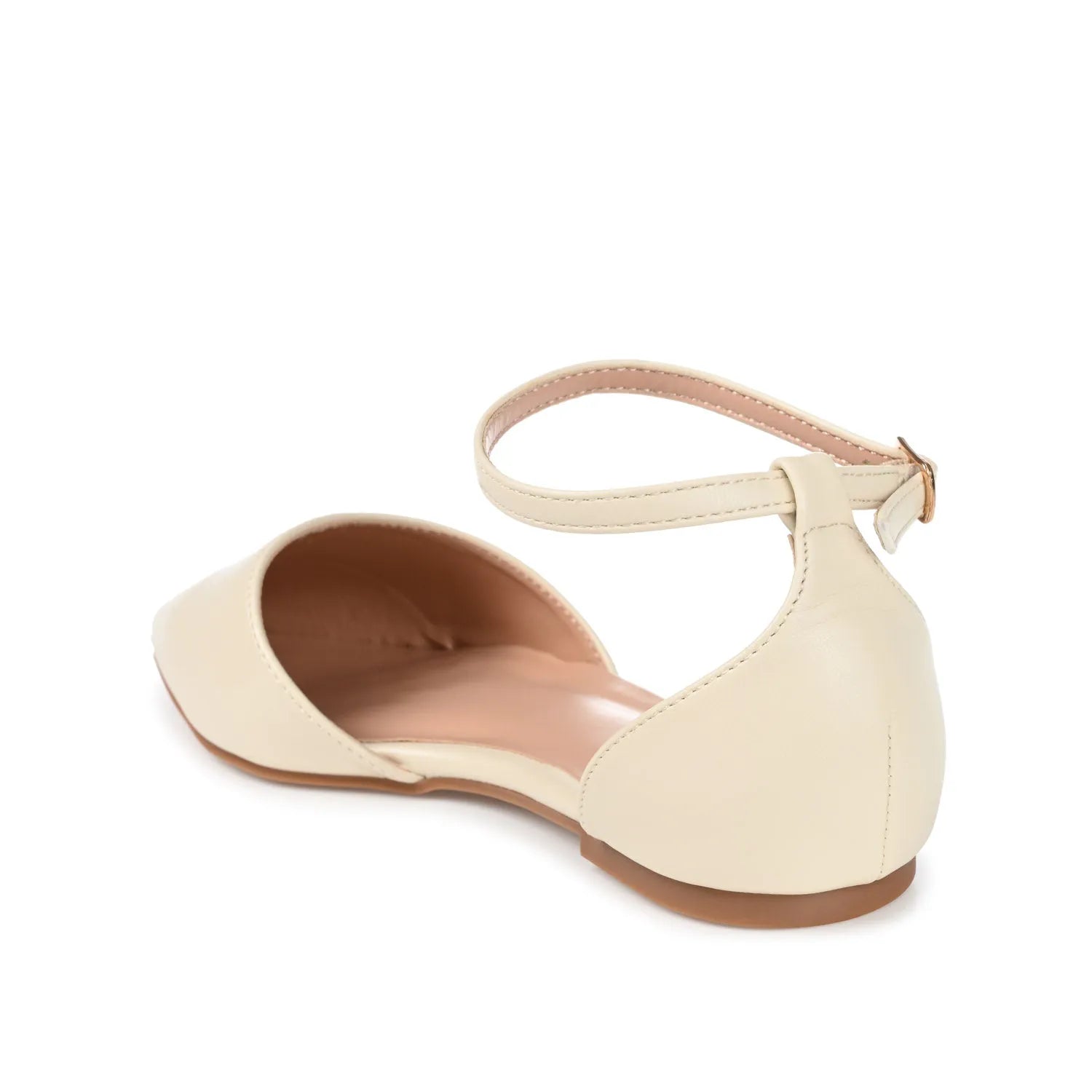 REBA D'ORSAY FLATS IN WIDE - Bone