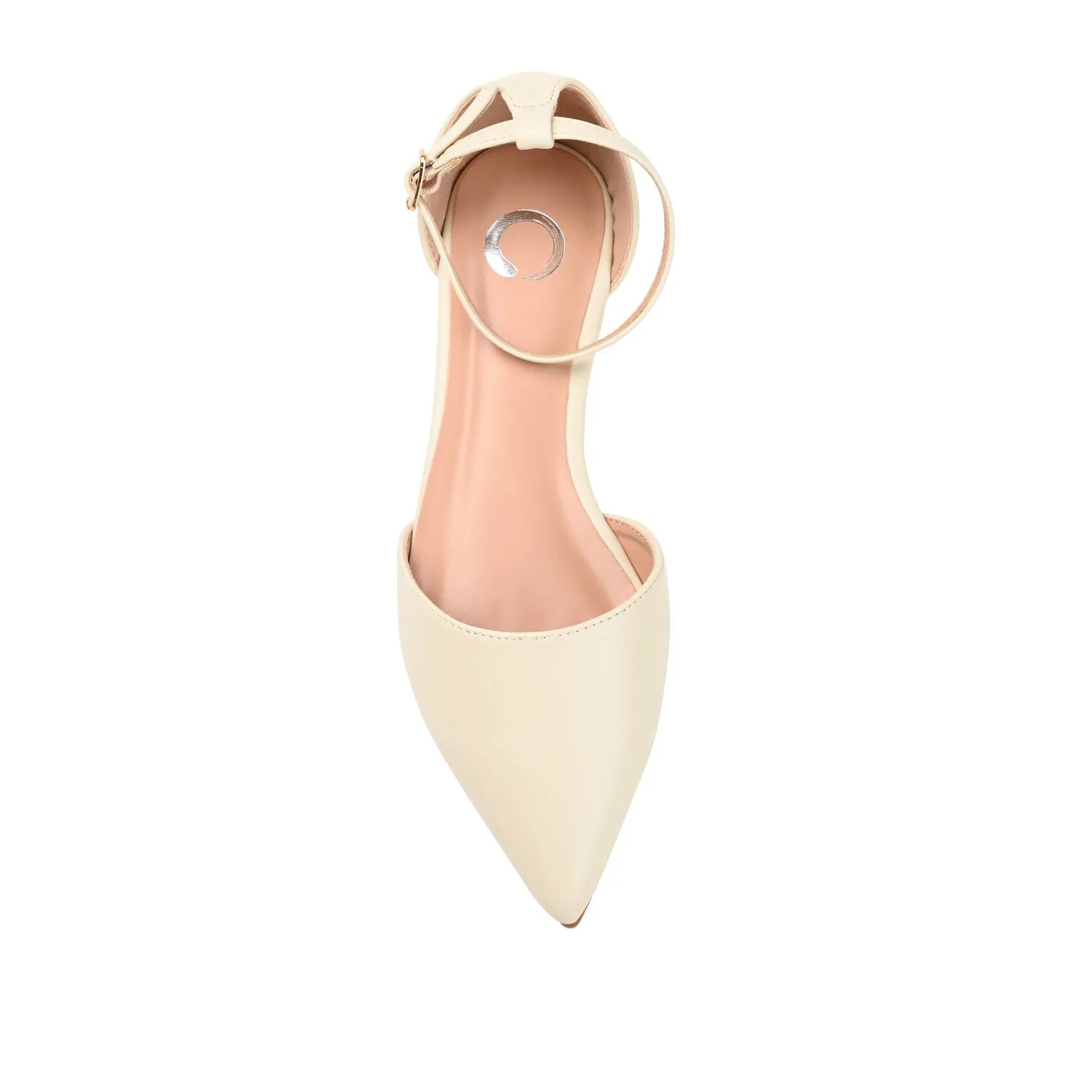 REBA D'ORSAY FLATS IN WIDE - Bone