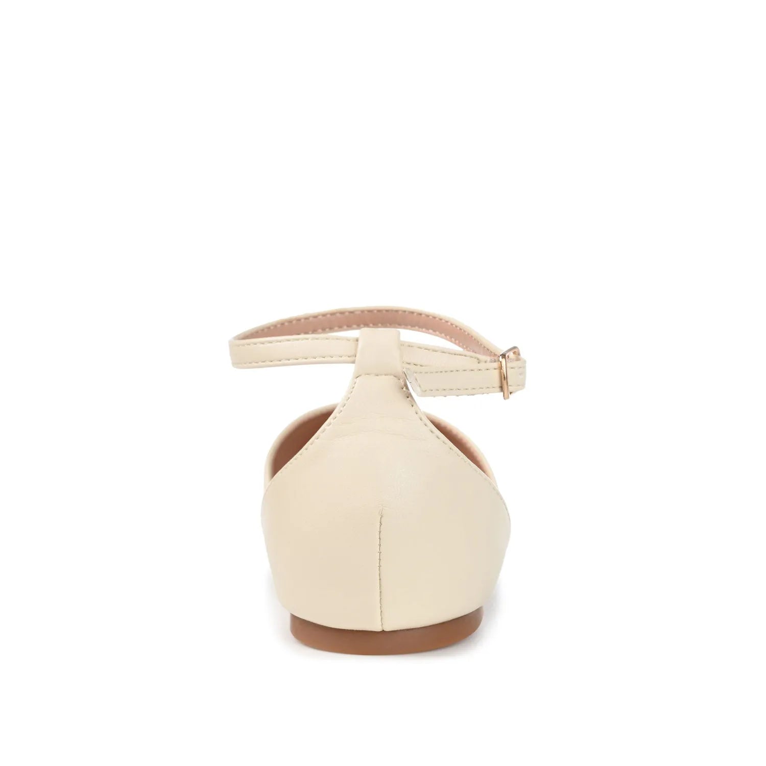 REBA D'ORSAY FLATS IN WIDE - Bone