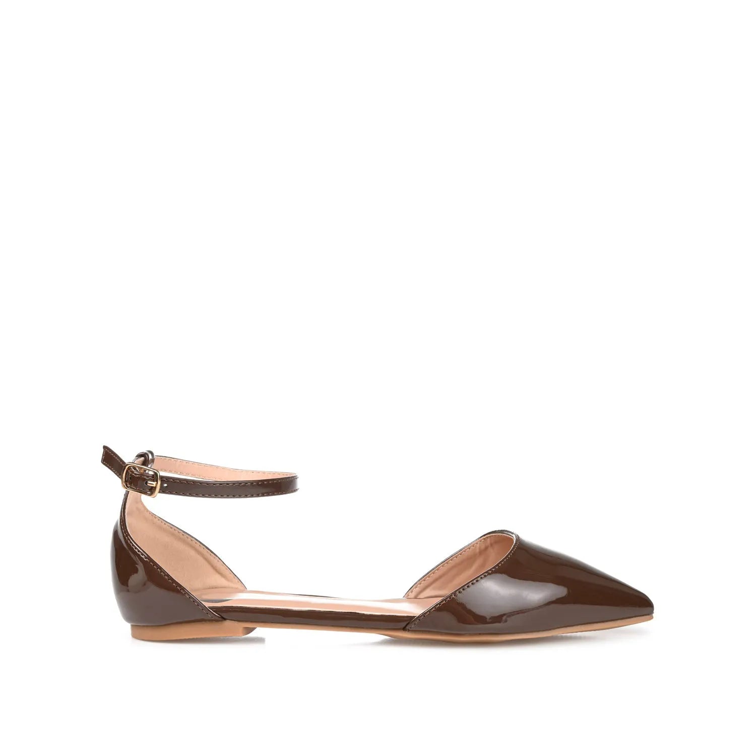 REBA D'ORSAY FLATS IN WIDE - Brown