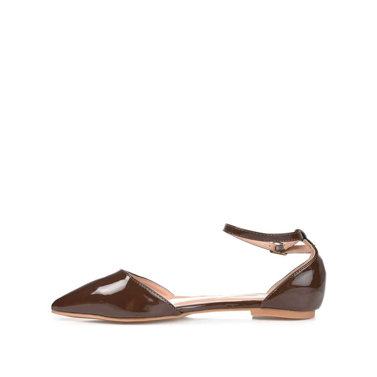 REBA D'ORSAY FLATS IN WIDE - Brown