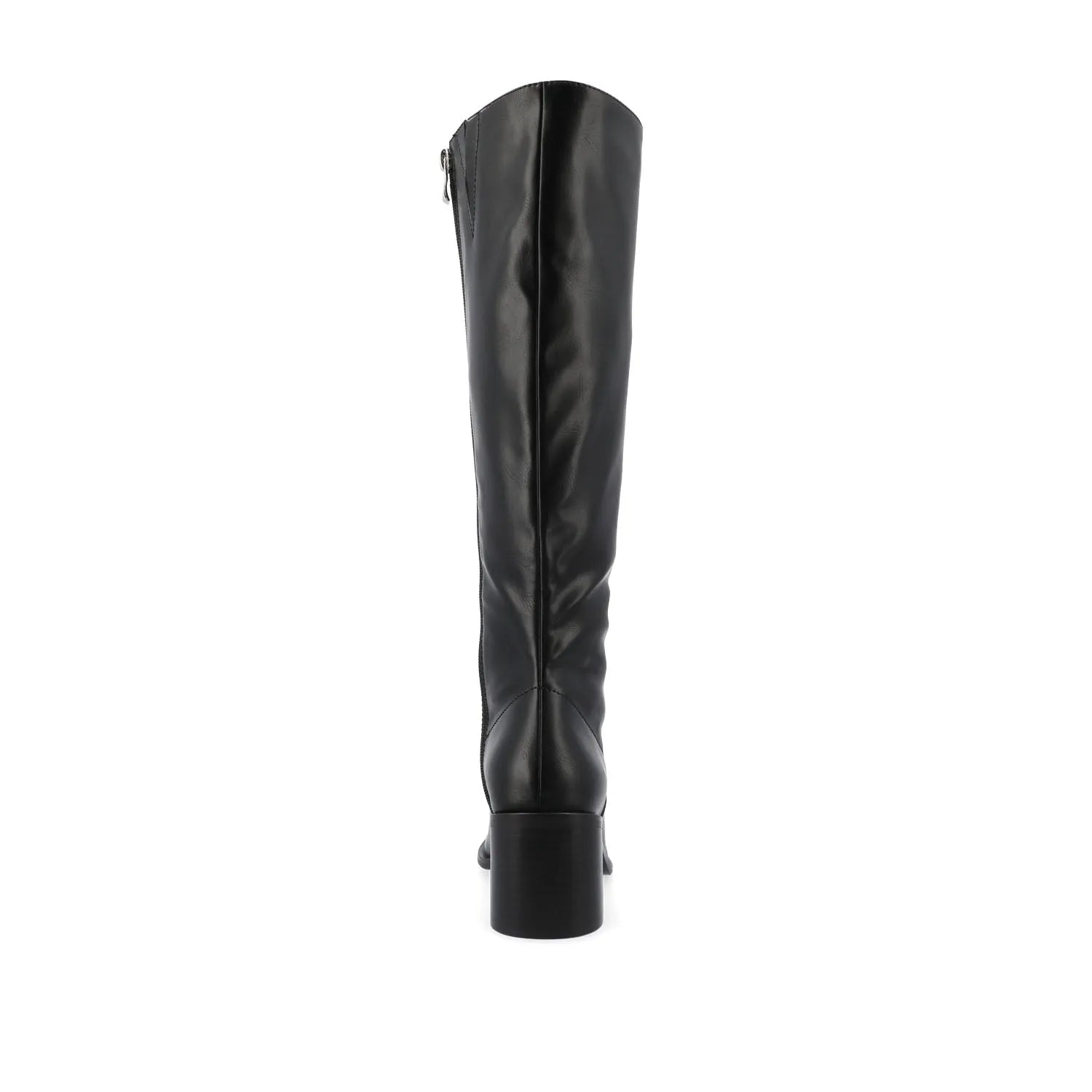 Romilly Knee-High Boots in Vegan Leather - Black