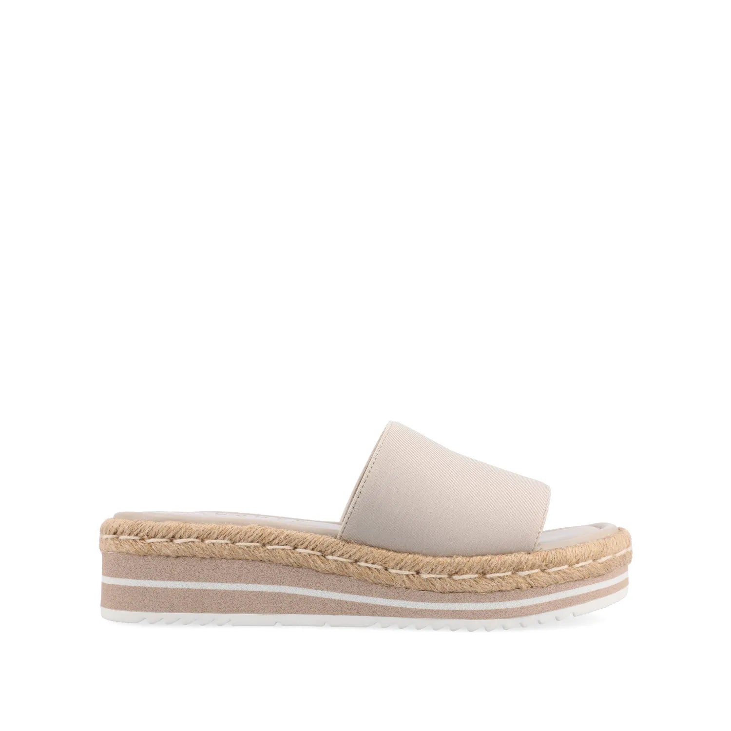 ROSEY Espadrille Wedge Heel Sandals (Wide Width) - Taupe