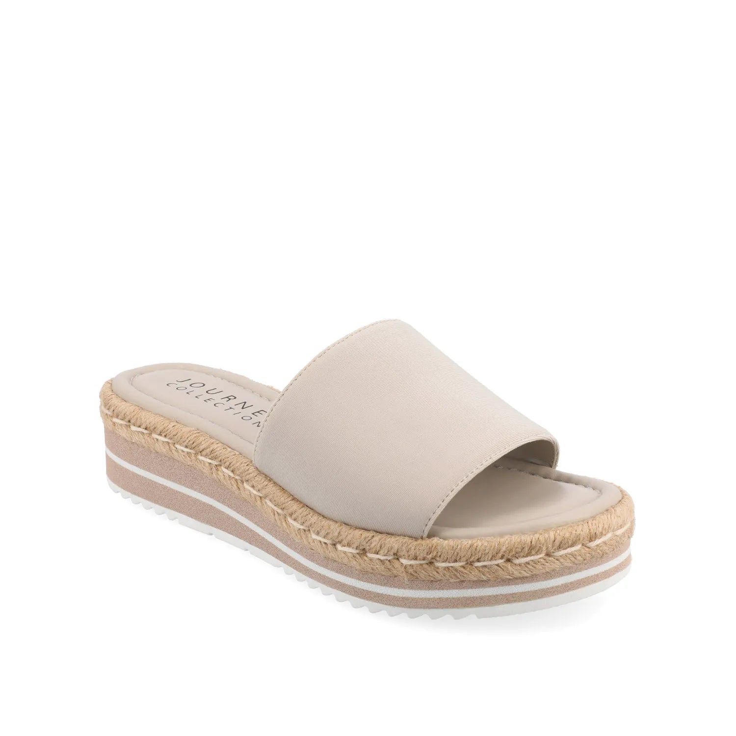 ROSEY Espadrille Wedge Heel Sandals (Wide Width) - Taupe
