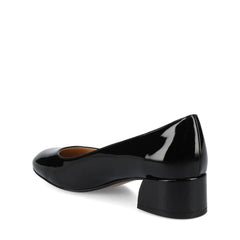SAAR II Low Pump Heels in Patent - Black Patent