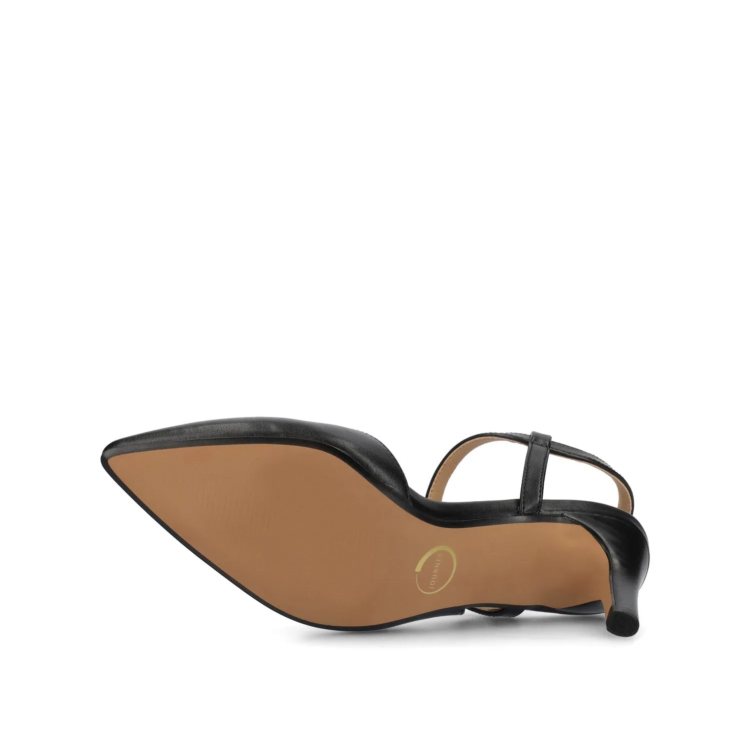 Scipio Crossover Ankle Strap Pumps - Black
