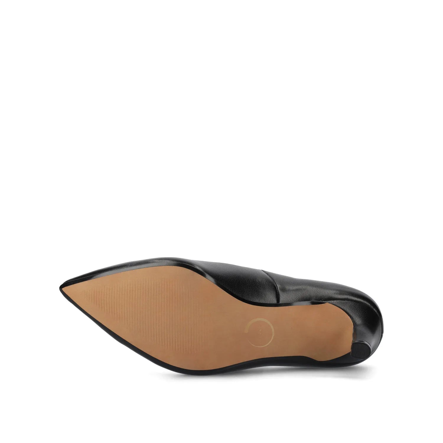 SCYLEE Wide-Fit Leather Stiletto Heels in Black PU
