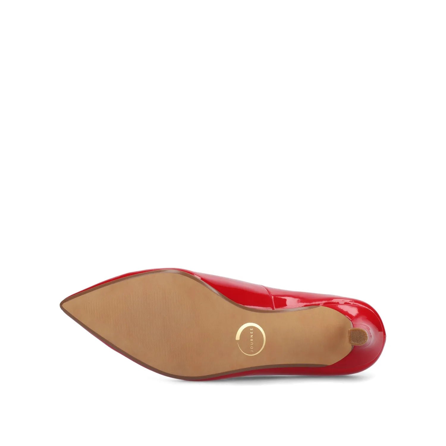 SCYLEE Wide-Fit Patent Stiletto Heels in Red