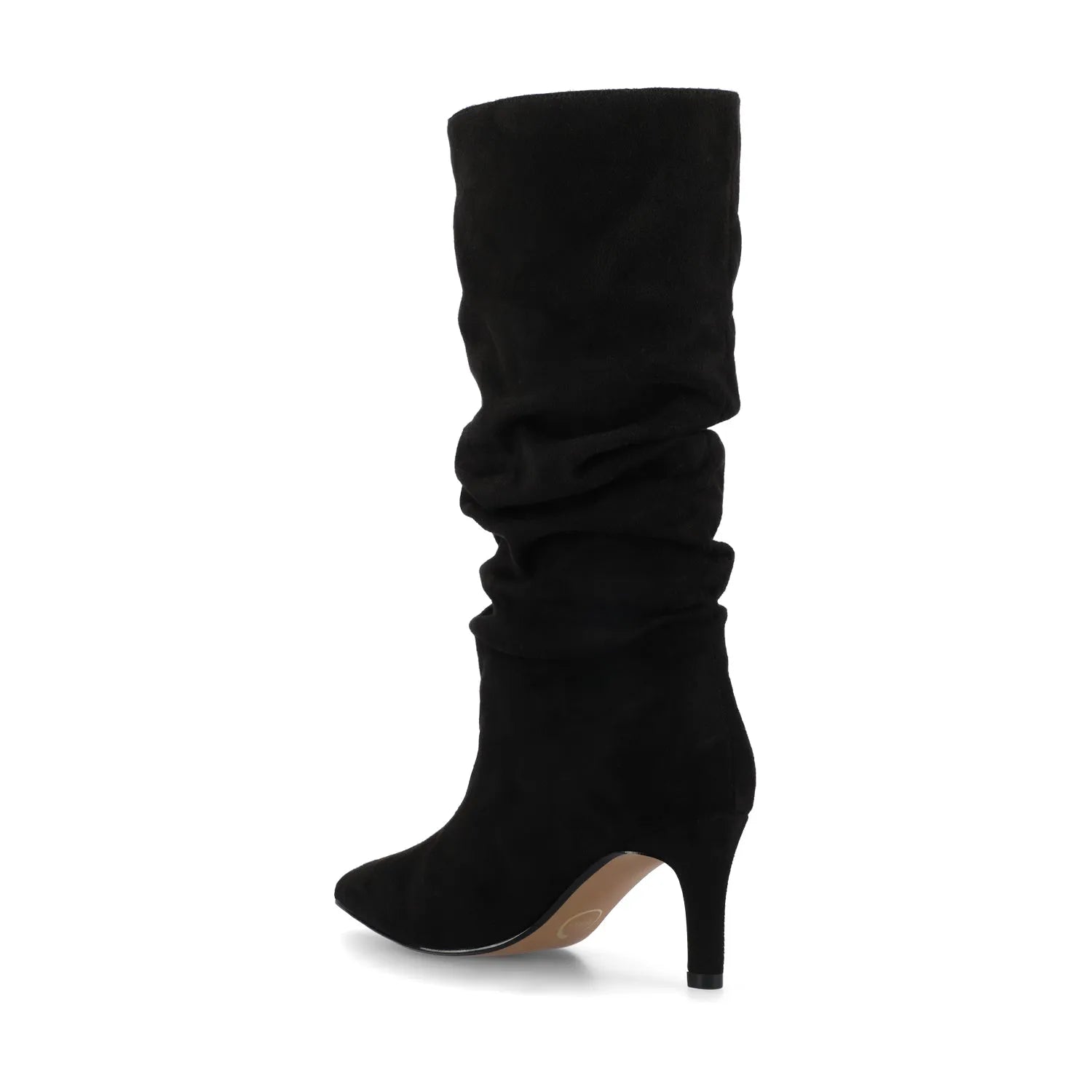 Sonnet Slouchy Boots in Wide Calf - Black