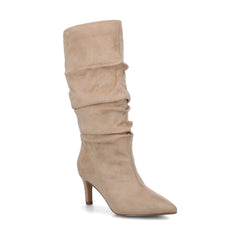 Sonnet Slouchy Boots in Extra Wide Calf - Taupe