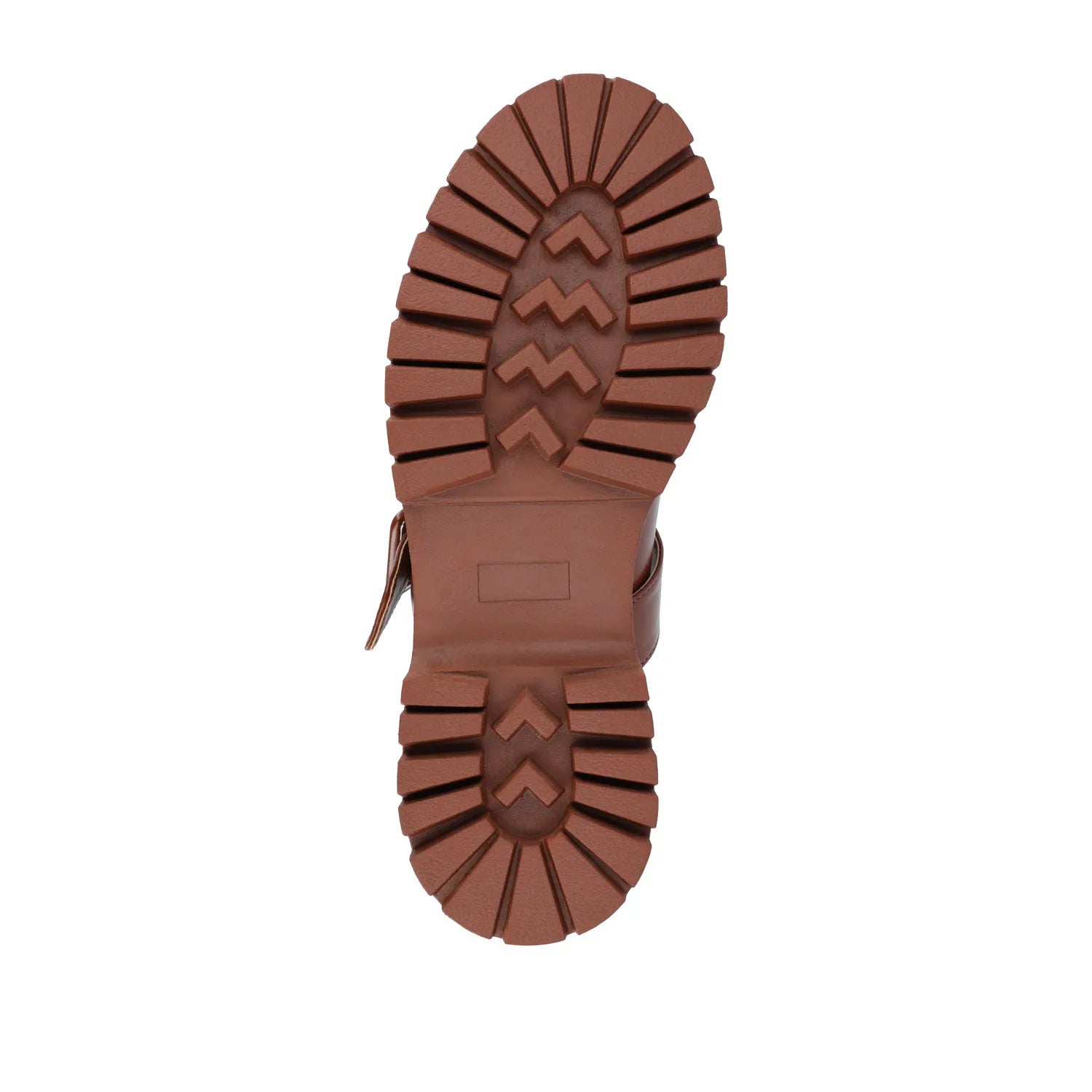 SUVI Mary Jane Flats in Vegan Leather - Brown
