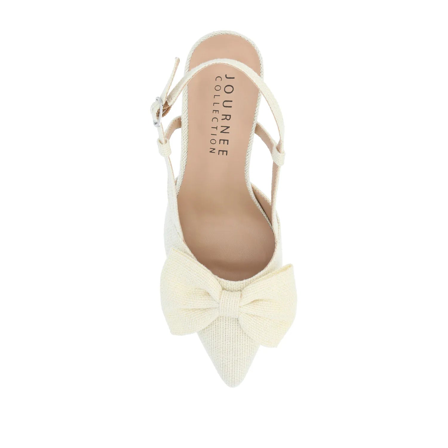 TAILYNN Wide Block Heel Pumps - Cream