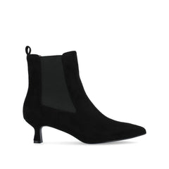 Black  Faux Suede