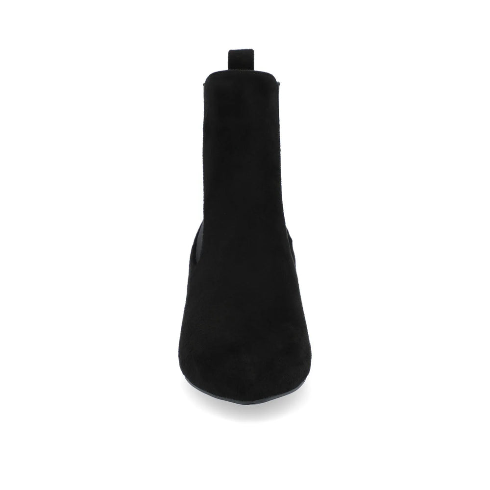 Black Faux Suede