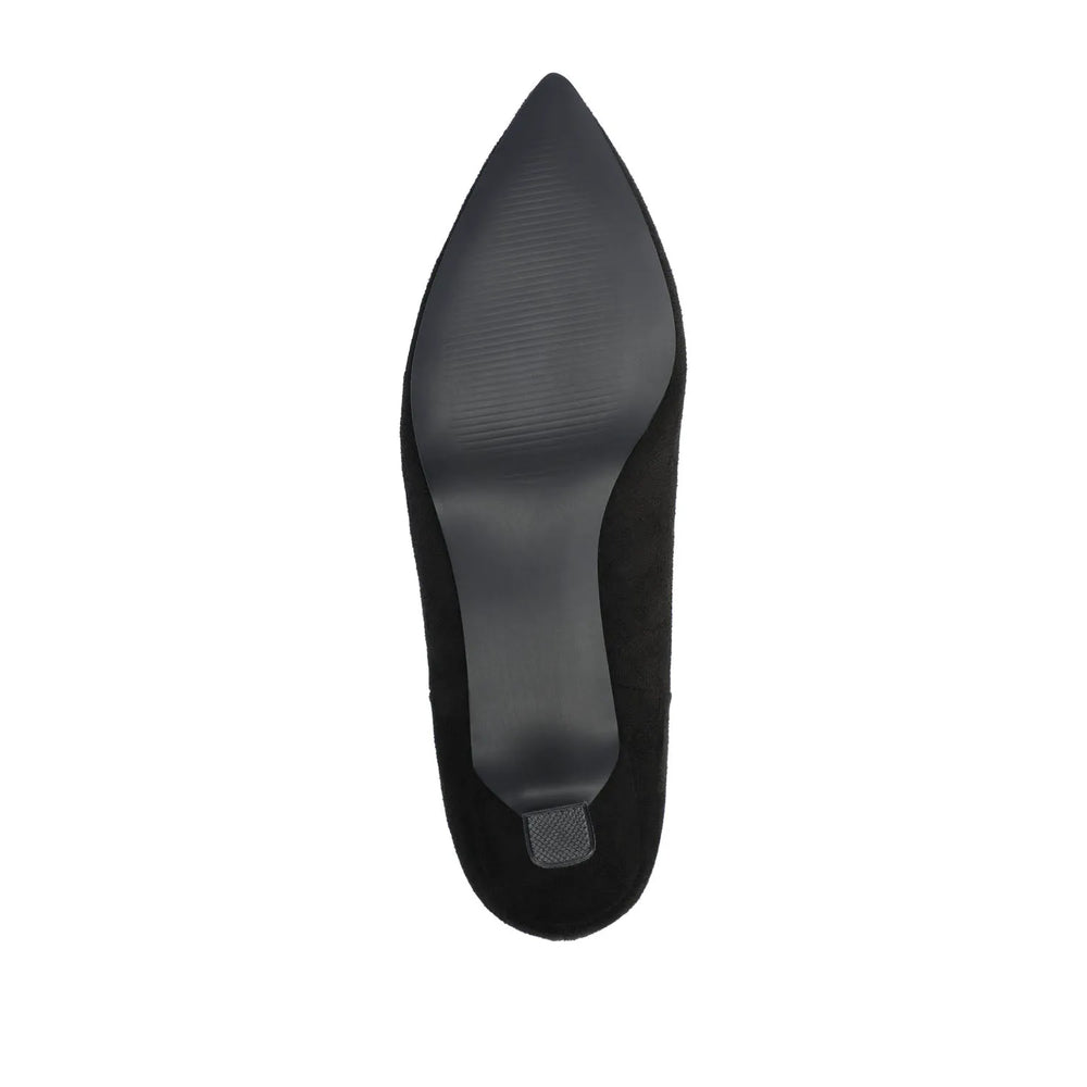 Black  Faux Suede
