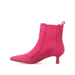 Pink  Faux Suede