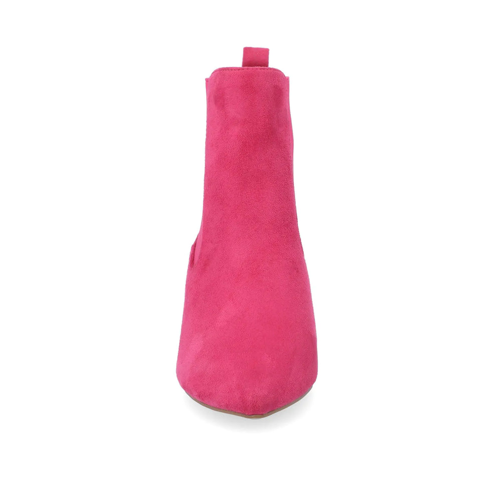 Pink  Faux Suede