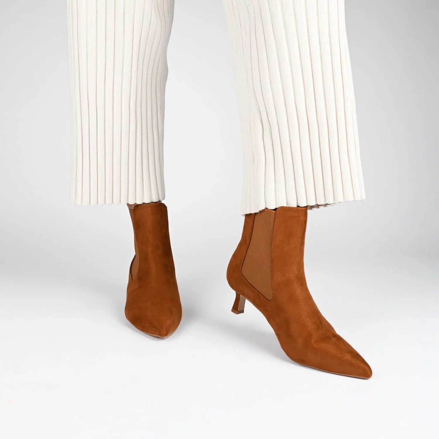 Tan Faux Suede