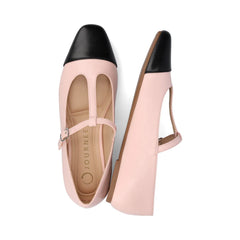 THEAH MARY JANE FLATS IN WIDE - Pink