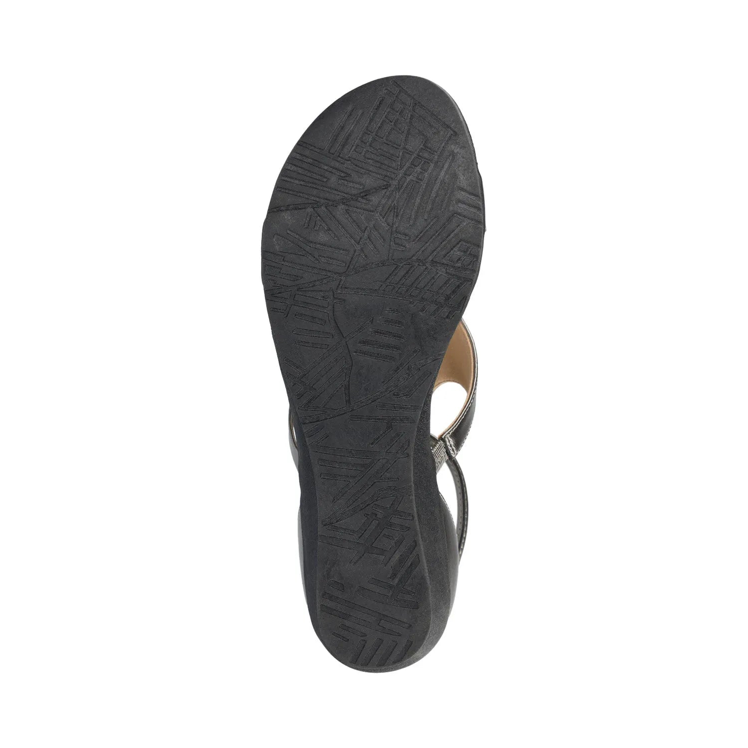 TRAYLE Gladiator Sandals in Vegan Leather - Pewter
