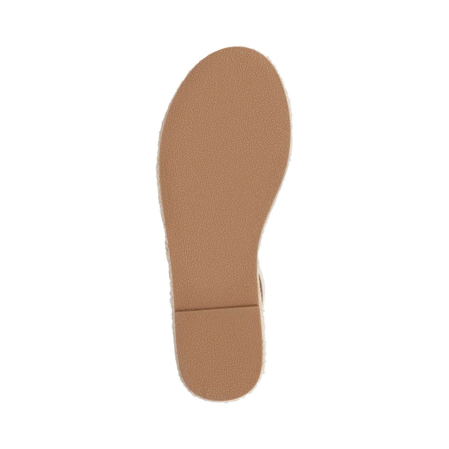 Tristeen Fabric Espadrille Sandals in Bone with Beading