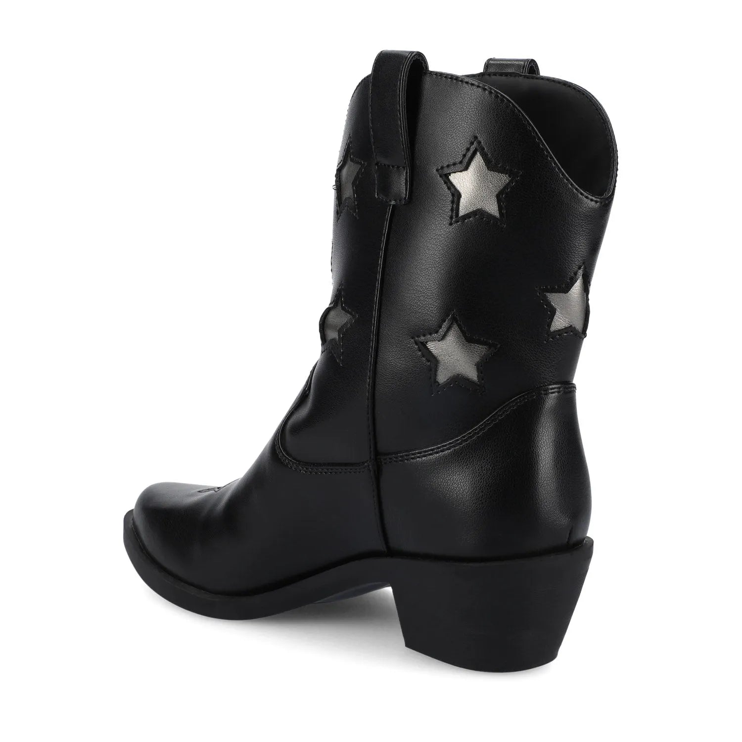 Underwood Western Star Booties in Wide - Black