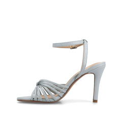 VANITA Stiletto Heels in Vegan Leather - Blue