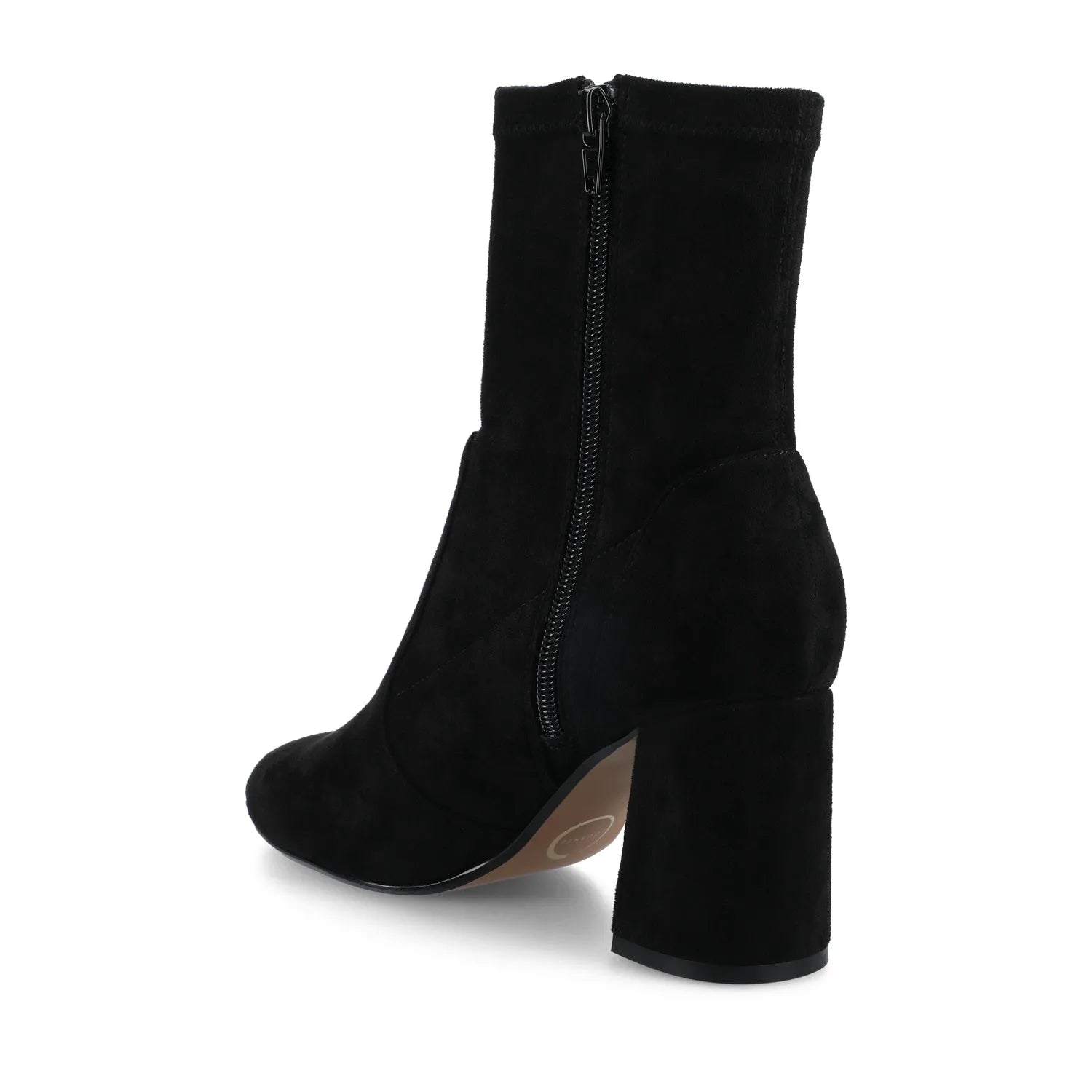 VIVIA Wide Dress Booties - Black