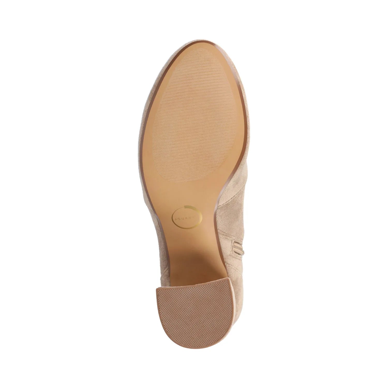 VIVIA Wide Dress Booties - Taupe