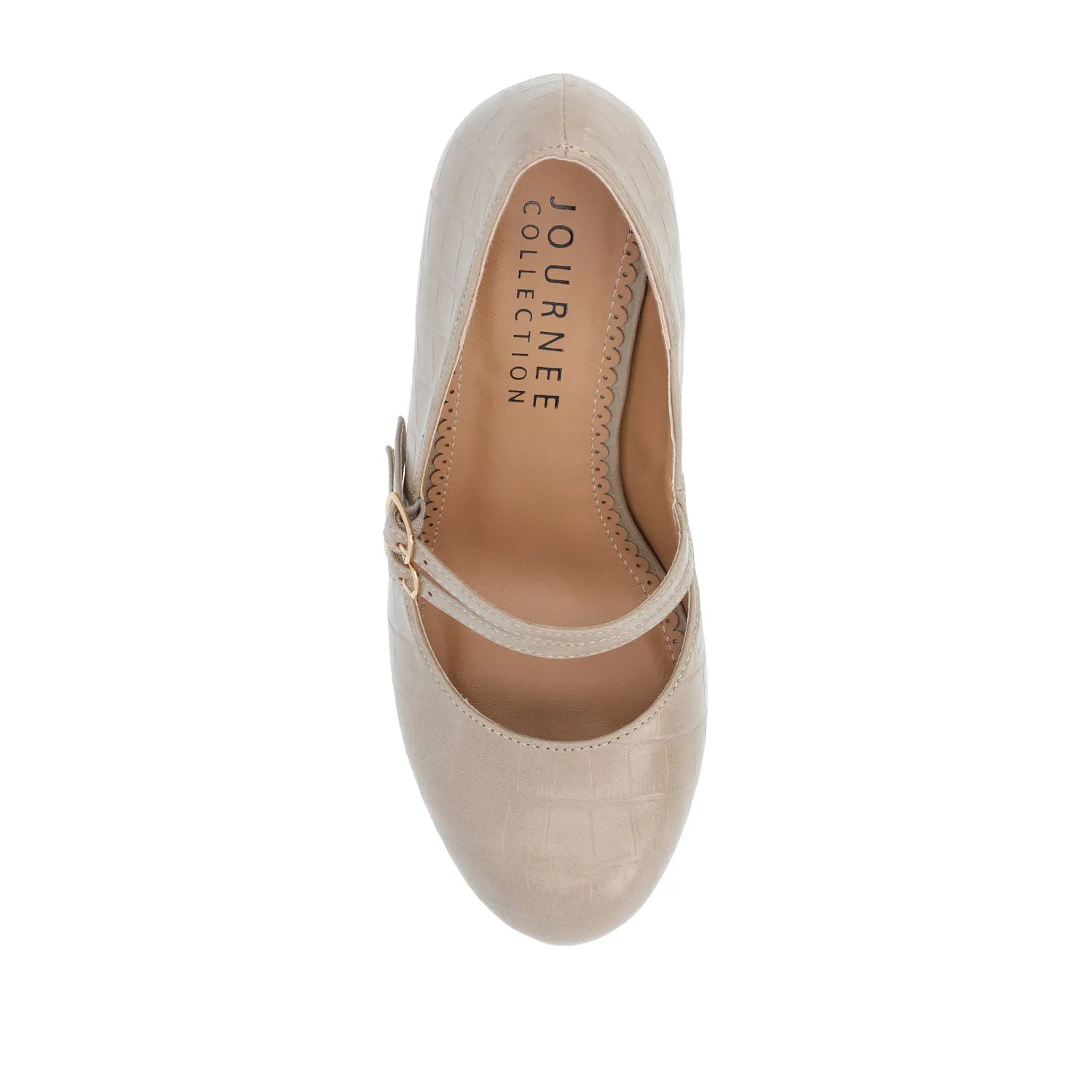 Windy Mary Jane Pump Heels in Statement - Taupe